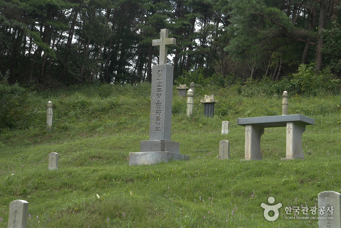 青阳Daracgol串墓圣地(청양 다락골 줄무덤 성지)