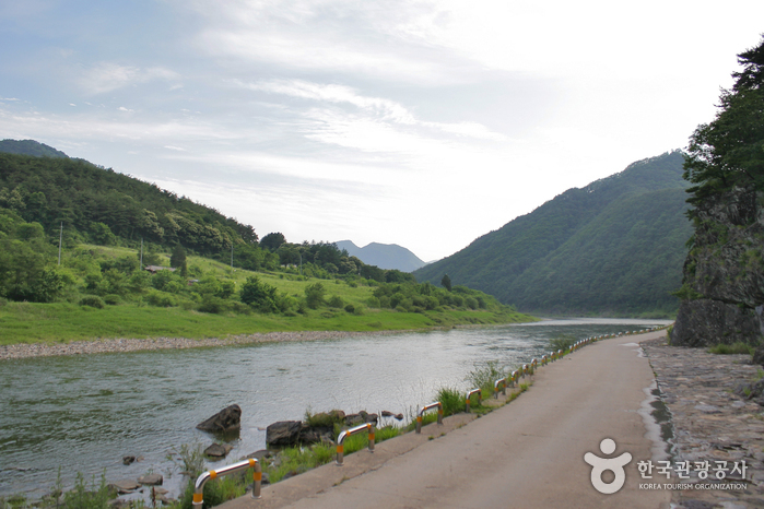 Rafting sur la rivière Donggang (Pyeongchang)