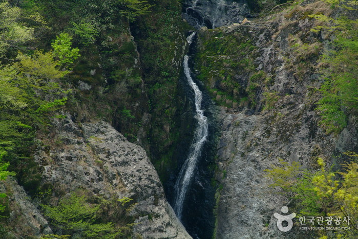 Wasserfall Wibongpokpo (위봉폭포)