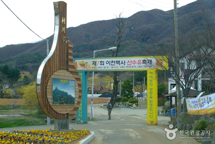 Деревня Сансую в Ичхоне (이천 산수유마을)